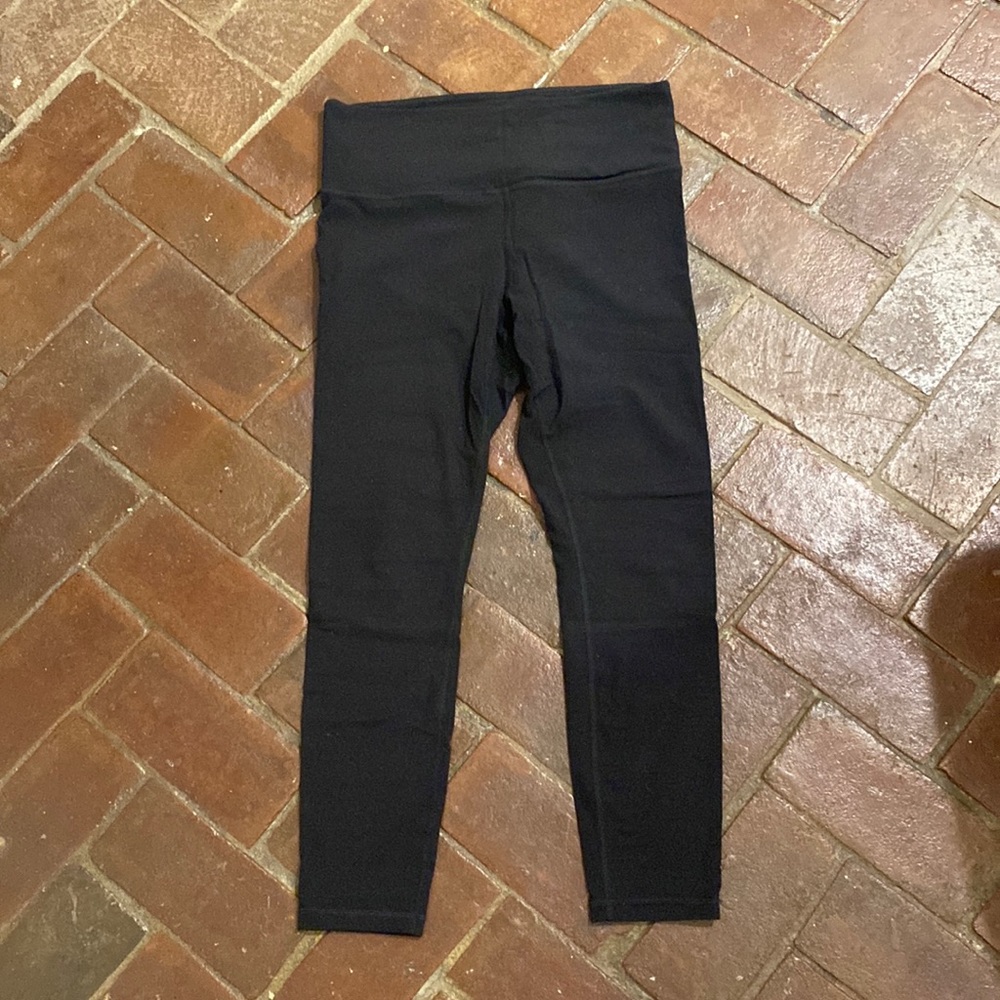 Athleta black high rise elation 7/8 leggings